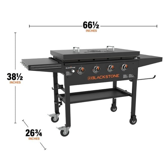 Blackstone 4-Burner 36" Griddle Cooking Station with Hard Cover