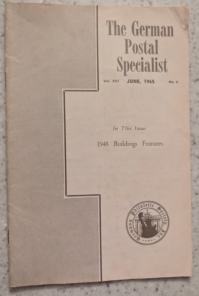 German Postal Specialist Jun 1965 Building Series Postal Stationary Denmark