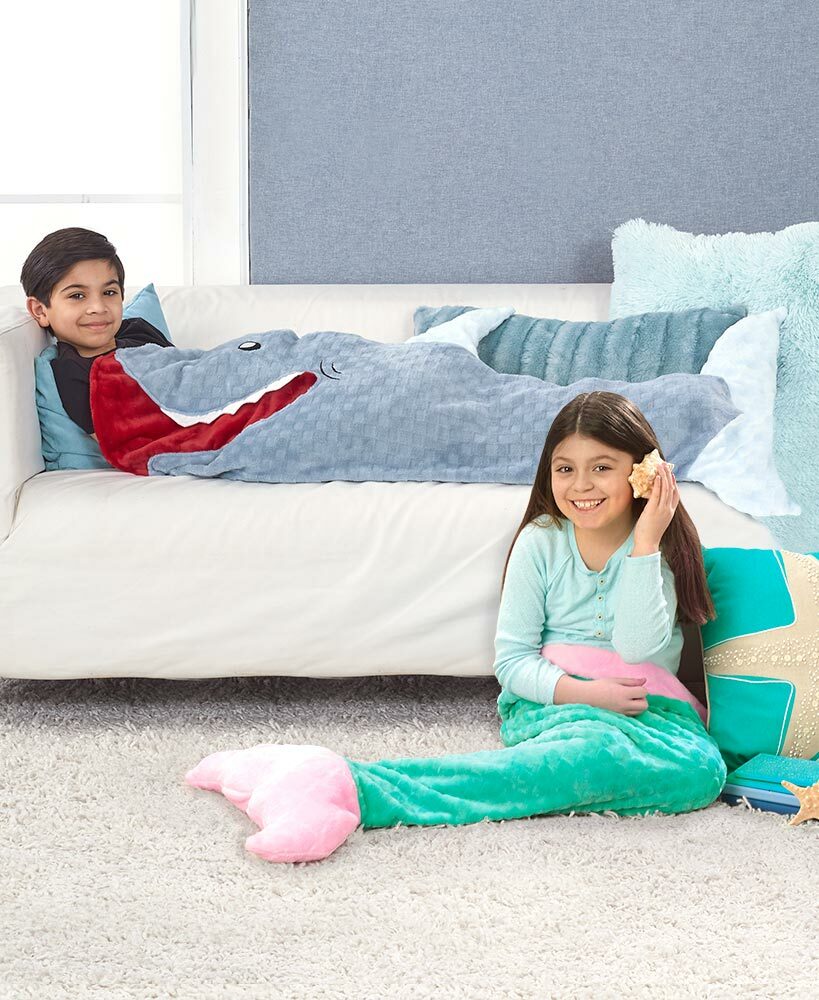 Under The Ocean Blanket Sack, Mermaid, Fleece, Girl NEW SUPER SOFT GREAT GIFT