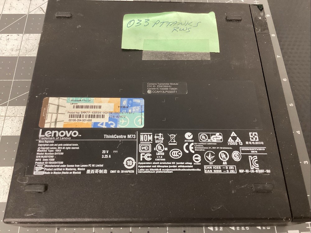 Lenovo ThinkCentre M73 (LMS08F)