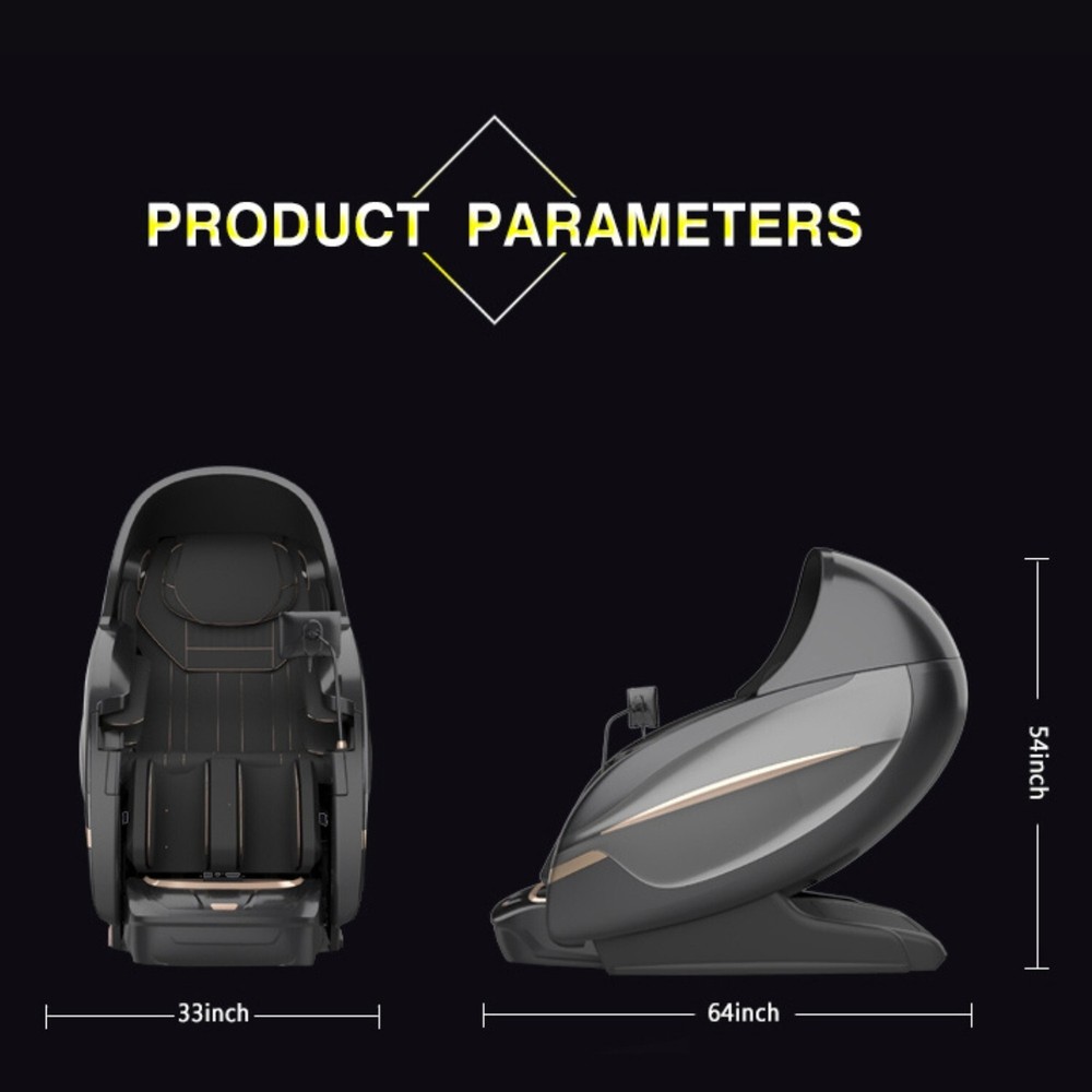 Innovative 4D Full Boby Massage Chair with Smart Body Detection, Zero Gravity