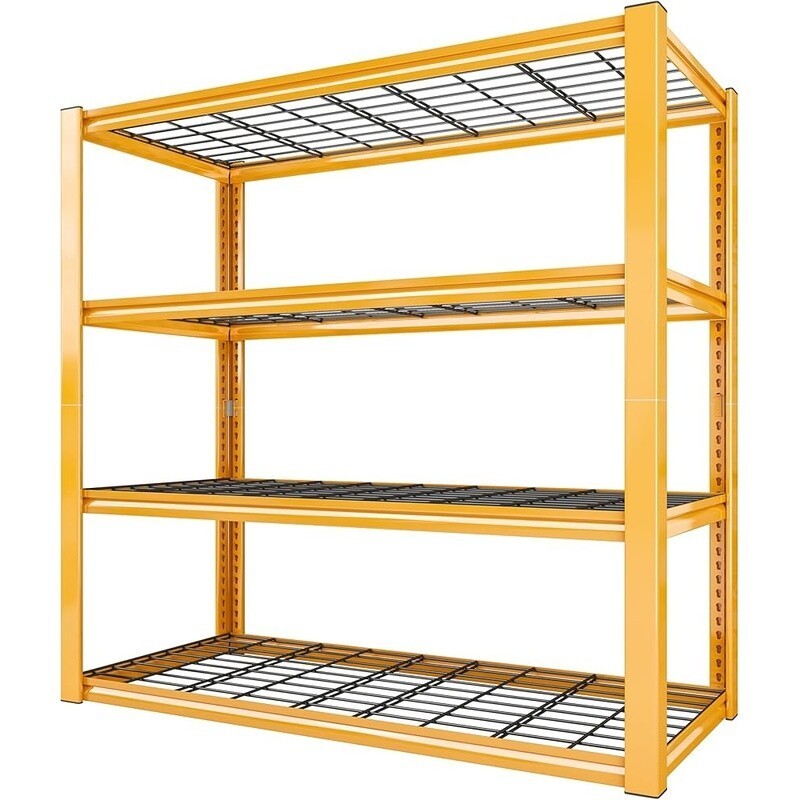Heavy Duty Garage Shelving 2240LBS Metal Storage Shelves 4 Tier Organizer Rack