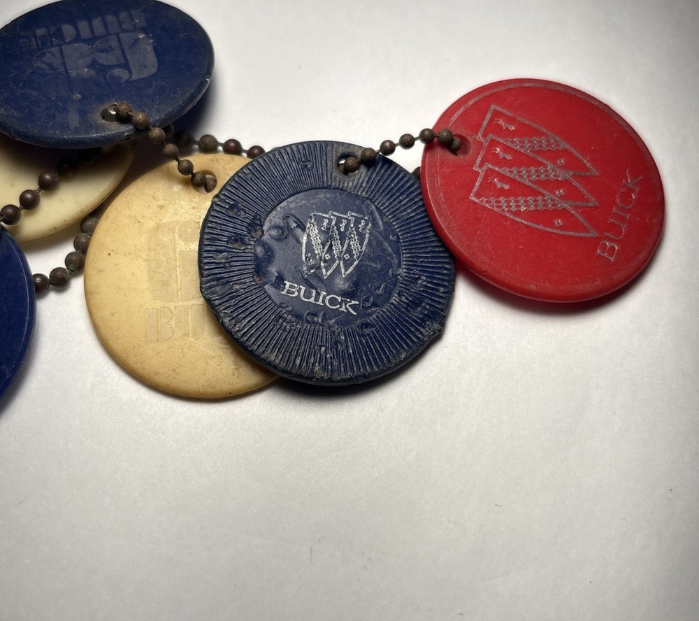 Buick Plastic Keychains -FLINT MICHIGAN