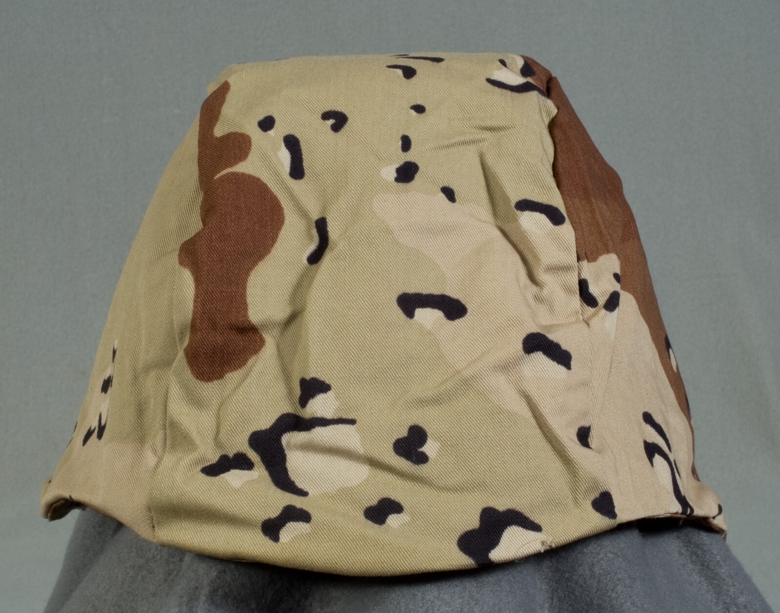 Desert Storm CAMO Camouflage PASGT Helmet Cover Medium/Large CHOCOLATE CHIP