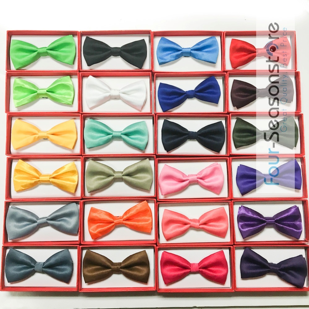 24 Plain Colors Style Children Toddler Baby Child under Age of 6 kid 1x bow tie