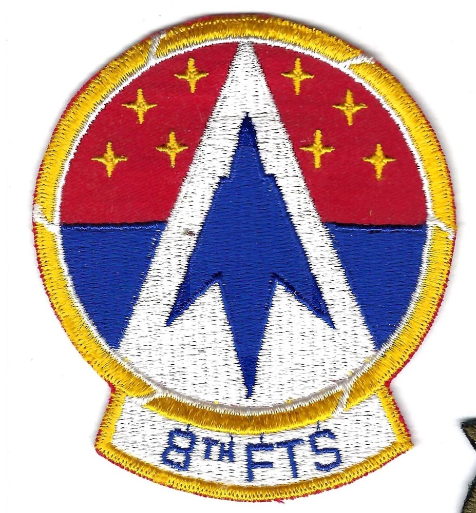PATCH USAF 8TH FLYING TRAINING SQ FTS VANCE   AFB              JT56