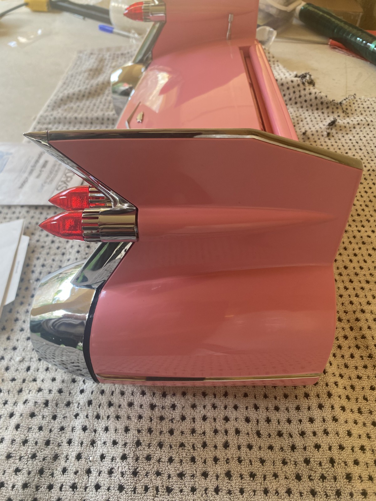 Vintage Boombox CADILLAC RADIO By Popworks 3-1489 Cassette AM FM ***SEE VIDEO***