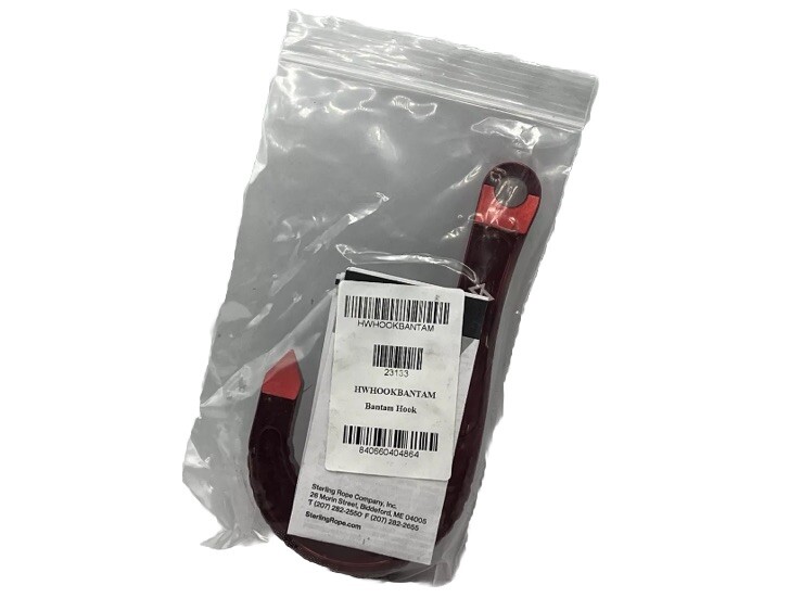 Sterling 23133 Firefighter Rope Bantam Hook Red New