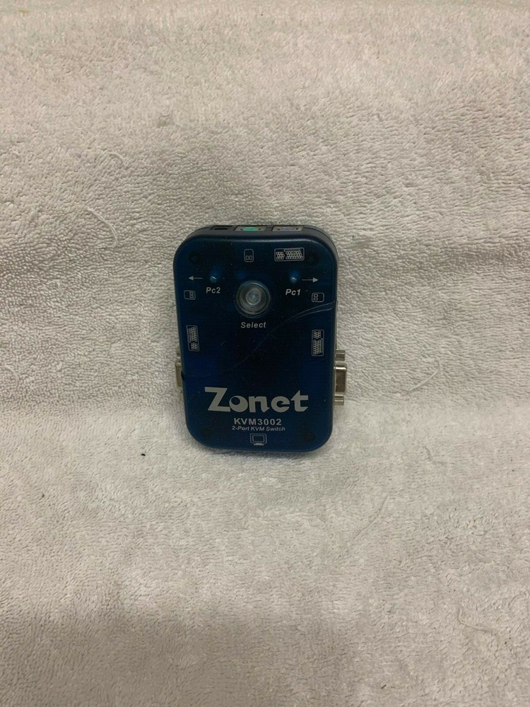 Zonet KVM3002 2 Port KVM Switch