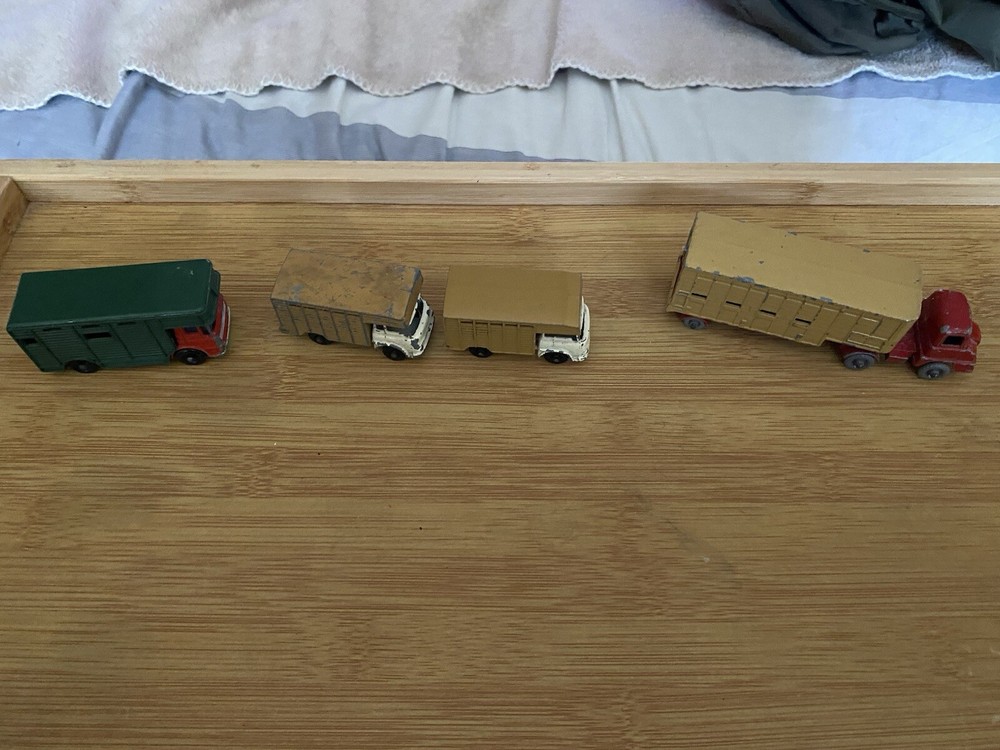 Vintage Matchbox Toy Models - Horse Boxes