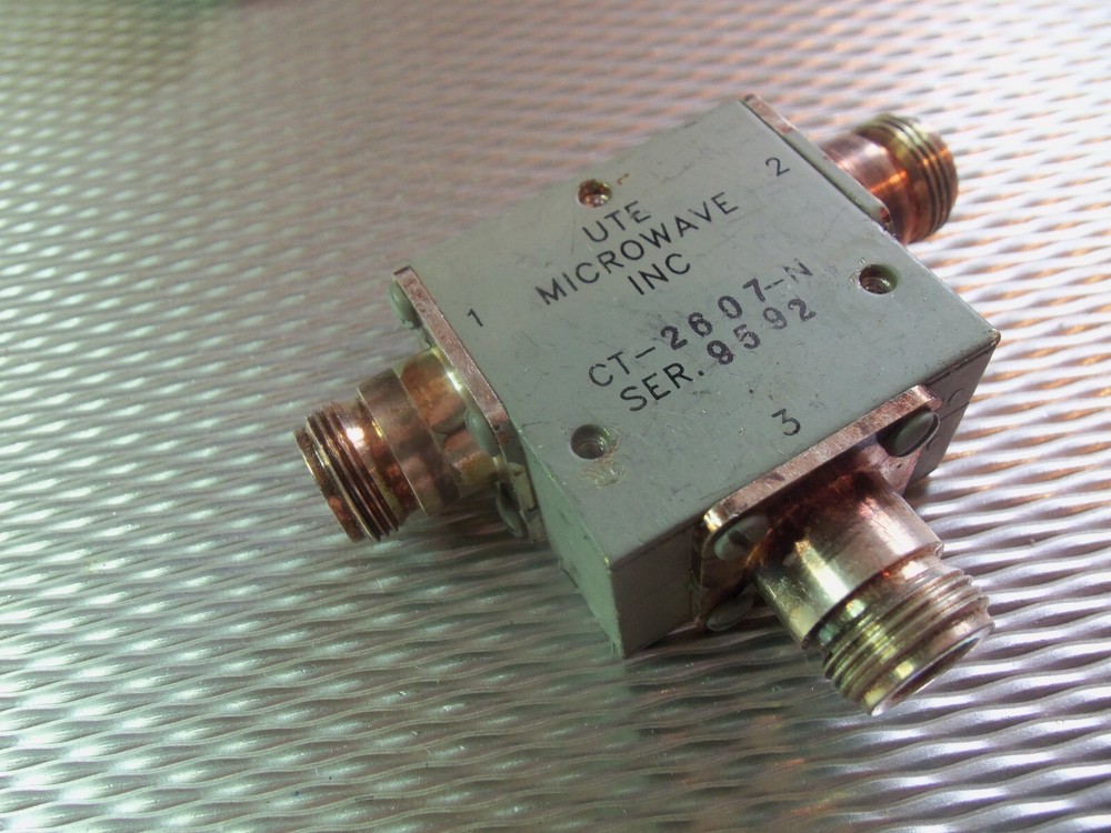 UTE MICROWAVE CT-2607-N Circulator Channels
