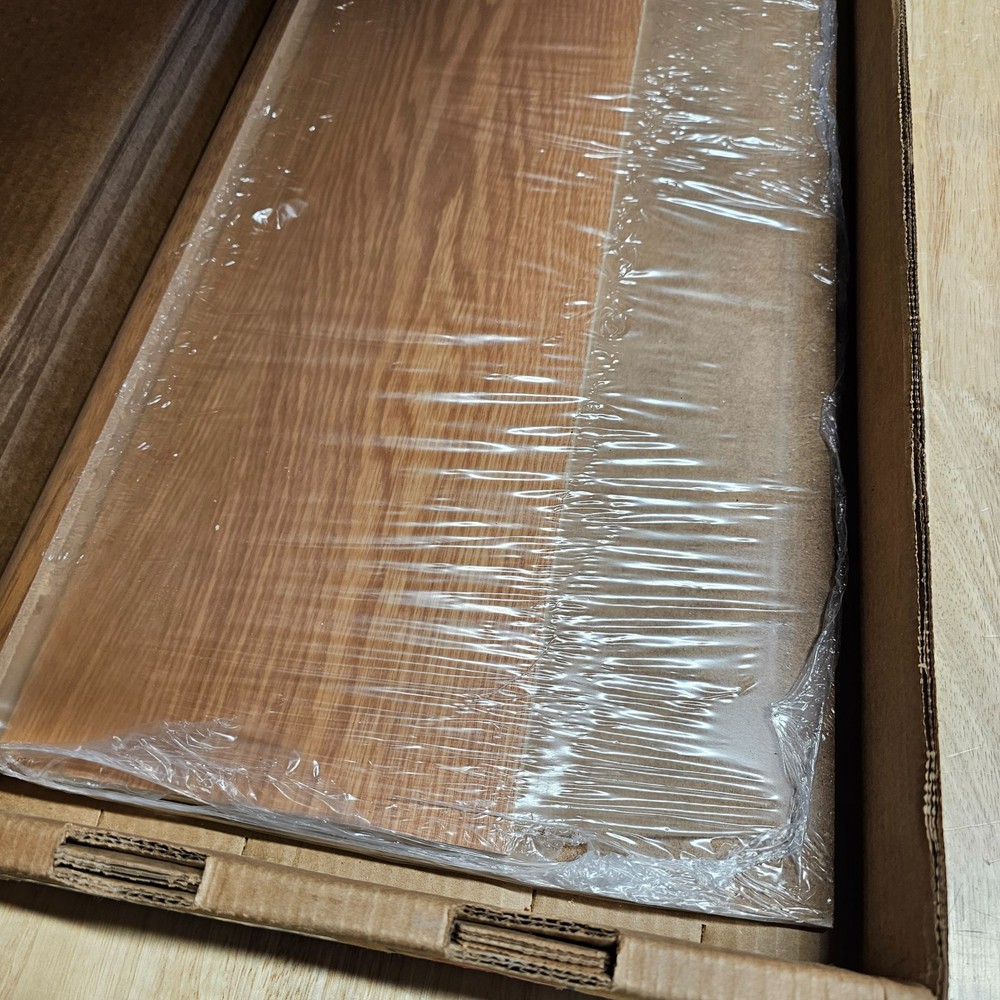 Cap A Tread Haley Oak Laminate Stair Tread & Reversible Riser Kit 2-Pack 01CA717