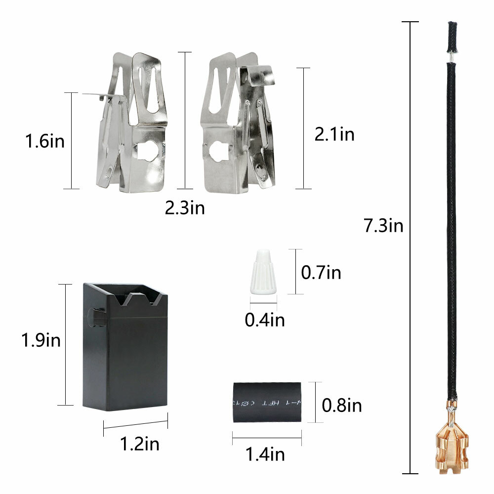 MP22YA Range Burner Element Set with 4 × (330031) Surface Element Receptacle Kit