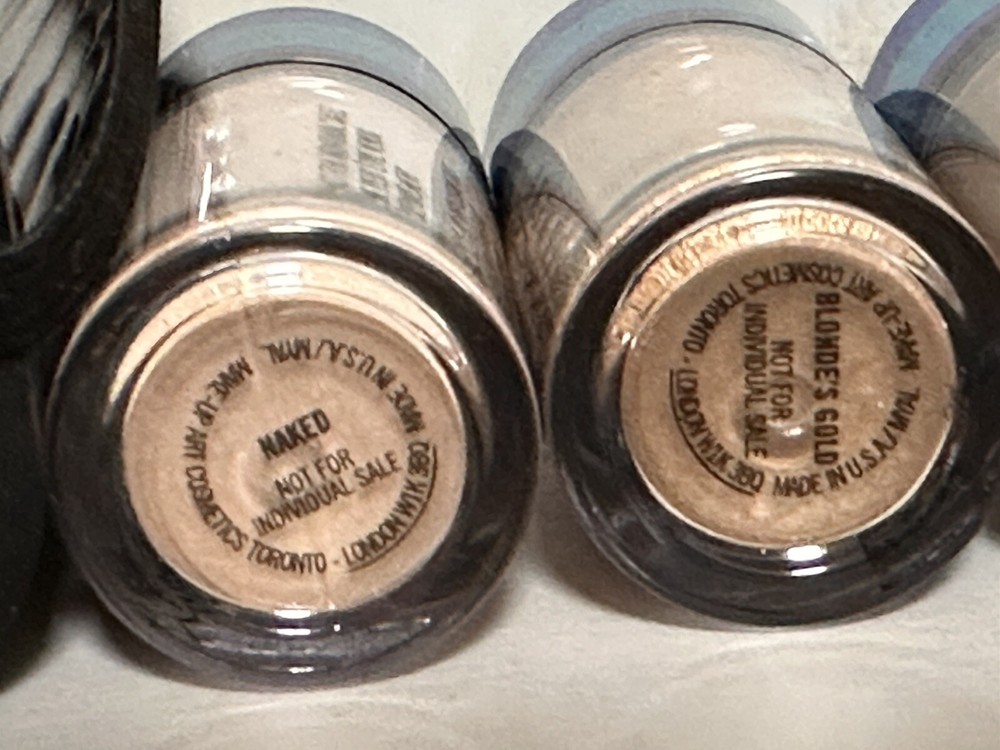 MAC Eye shadow Set Pigments 4 Pc