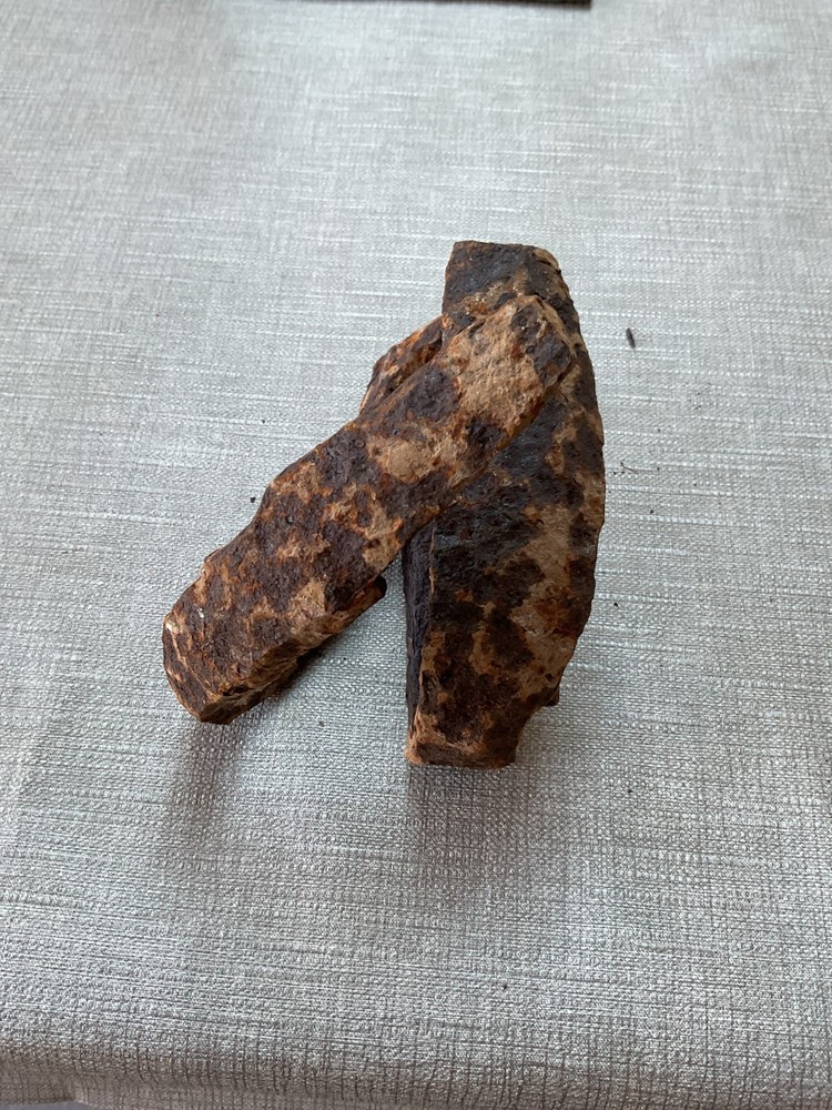 ww1 Somme find shell fragmentation unusual shape