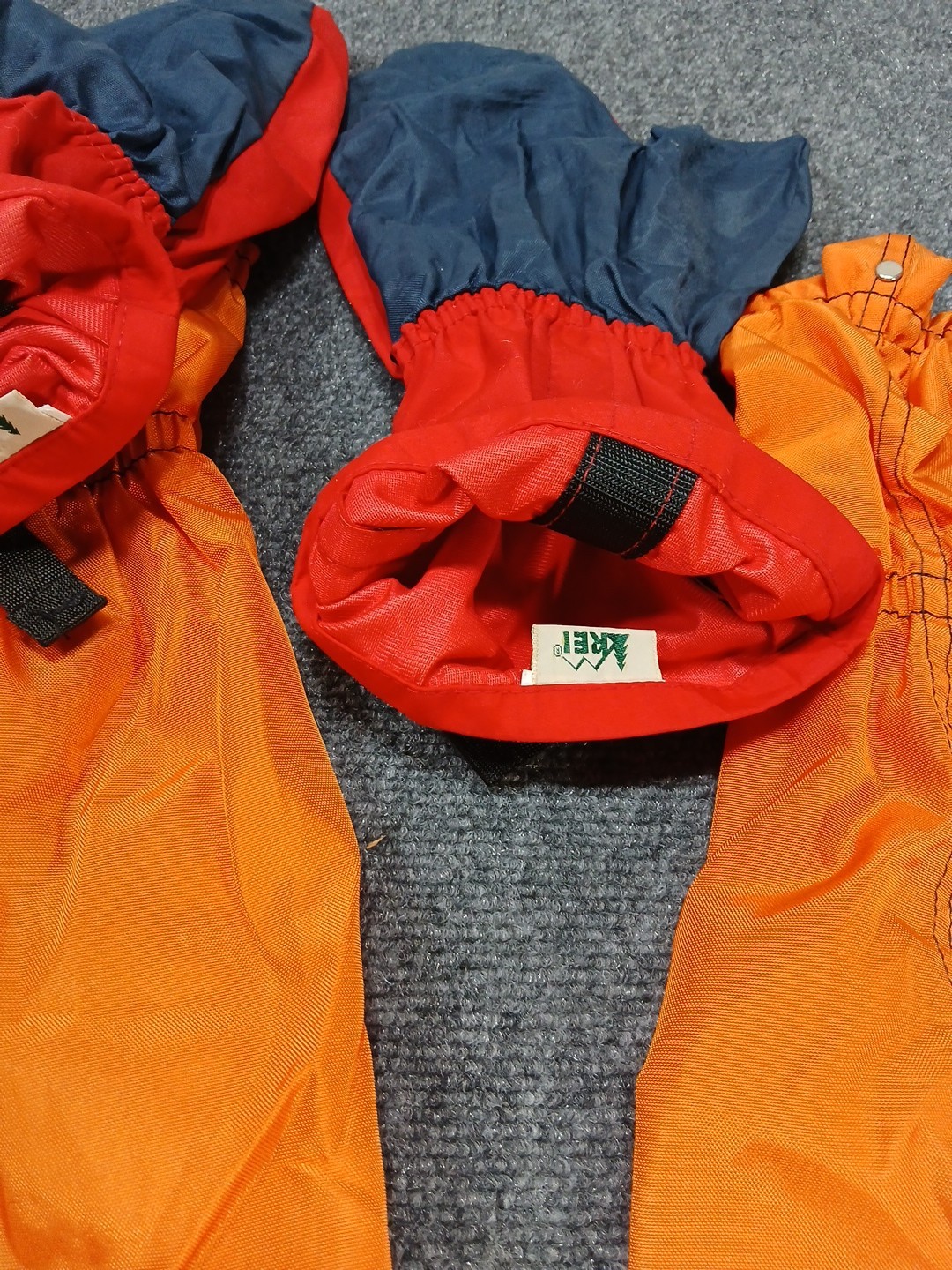 Vintage Outdoor Products Gaiters Waterproof Boot Covers And REI Mitten Covers