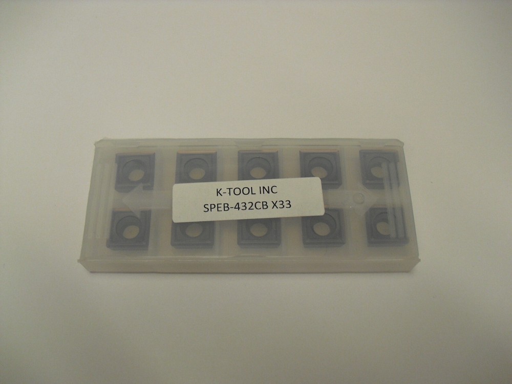 SPEB 432CB X33 K TOOL Insert **10PCS**