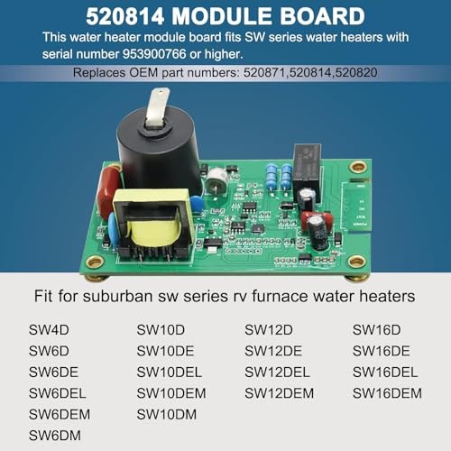 12 Volt DC 520814 Ignition Control Circuit Module Board Igniter Module |