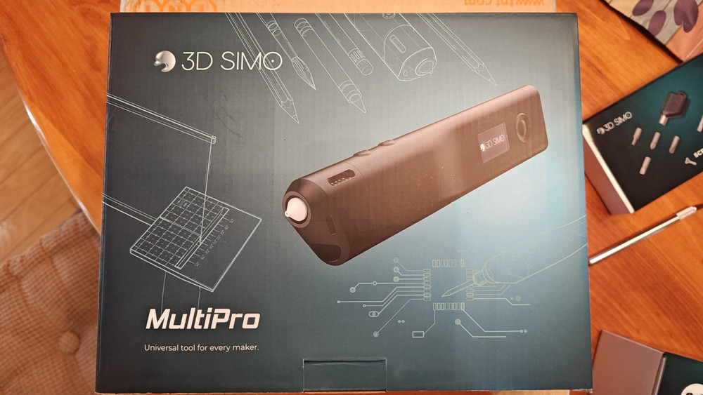 3D SIMO Multipro tool for makers, includes jigsaw, screwdriver and drill kits