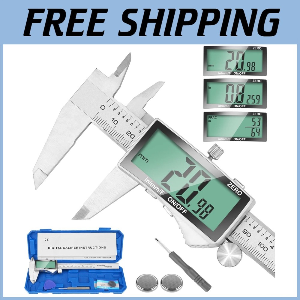 Innovative Vernier Caliper Measuring Tool with Extra Screen