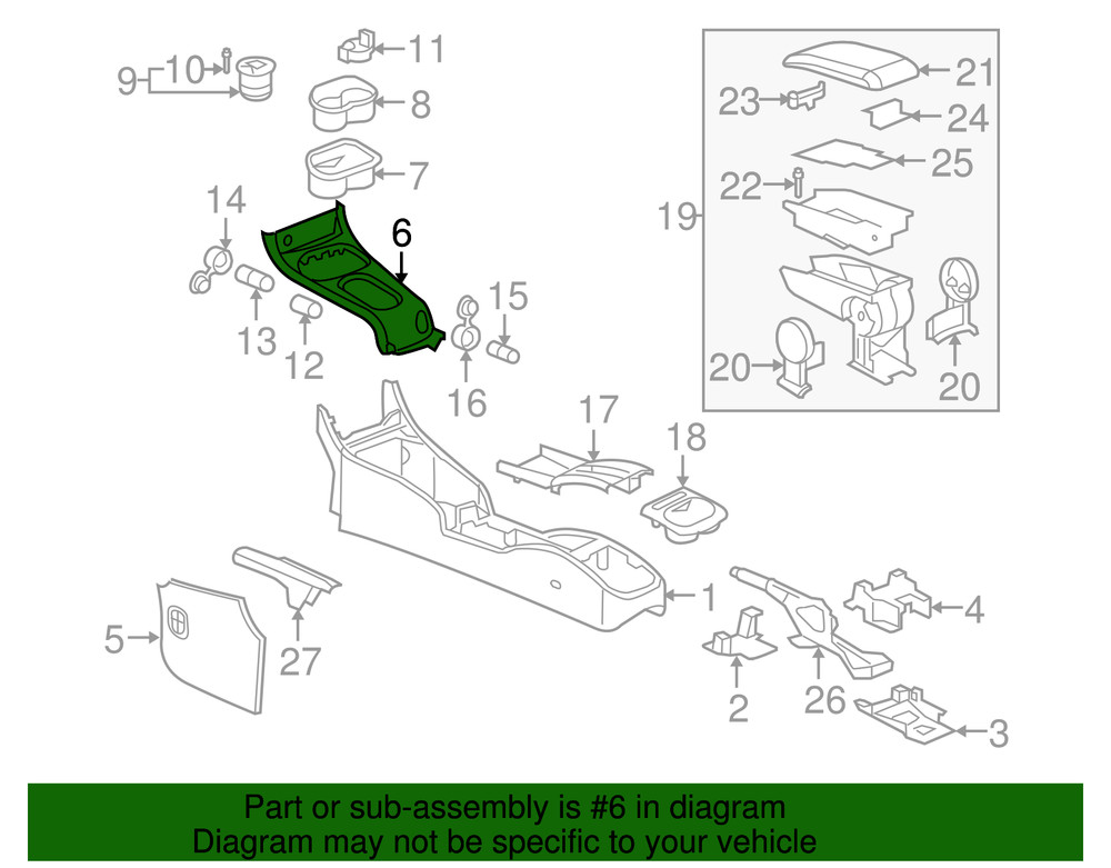 Genuine GM Shift Plate 15212353