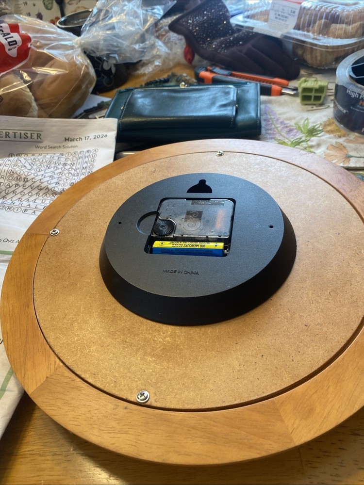 John Deere Tractor Wall Clock Tested And Working Properly