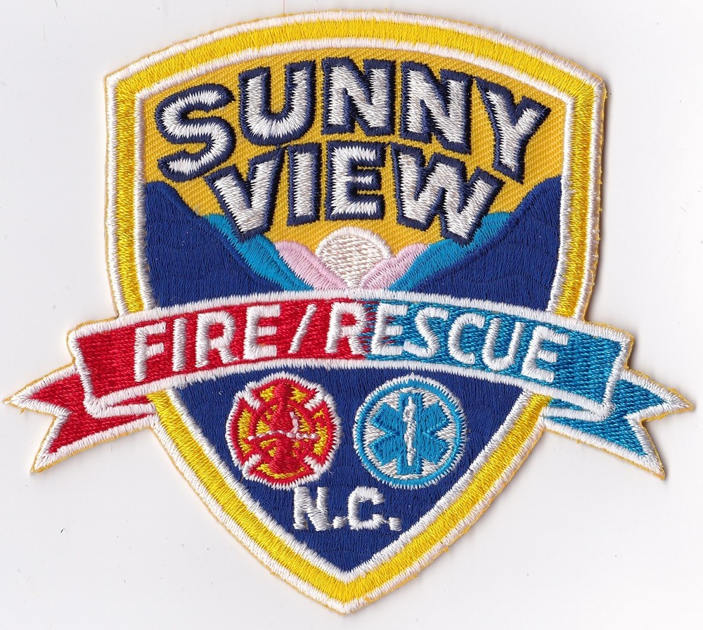 Sunny View Fire Rescue NC Firefighter Patch