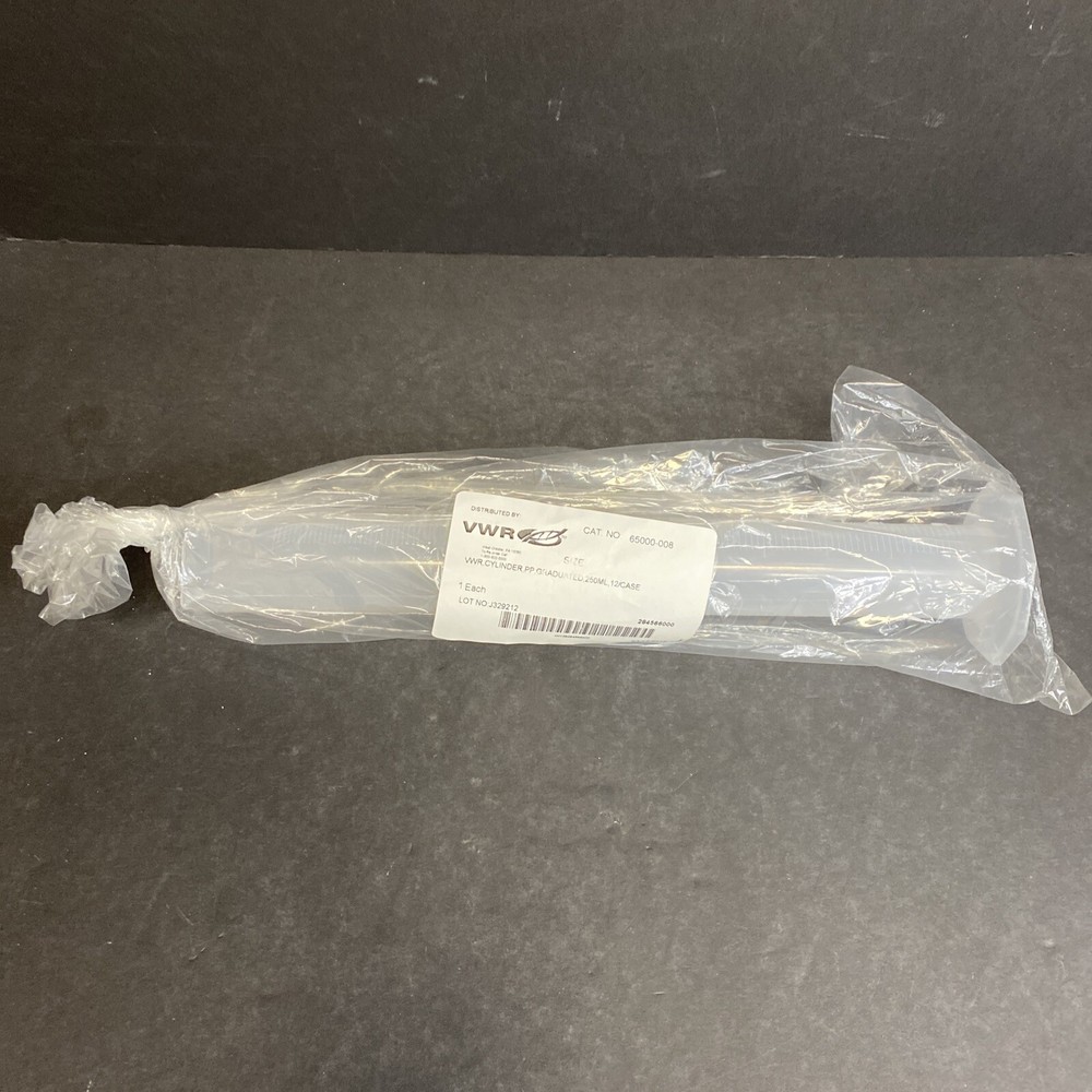 VWR Graduated Cylinder 250 ml Polypropylene