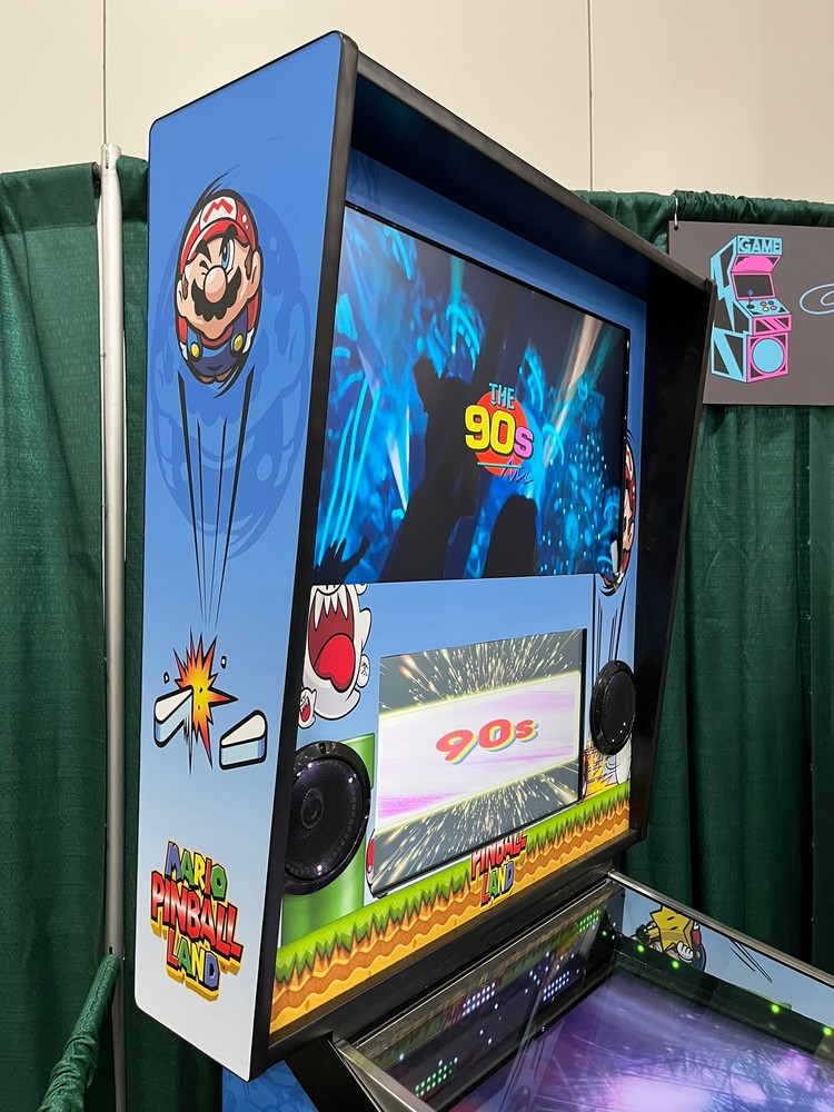 Virtual Pinball 4K 43" Mario Theme