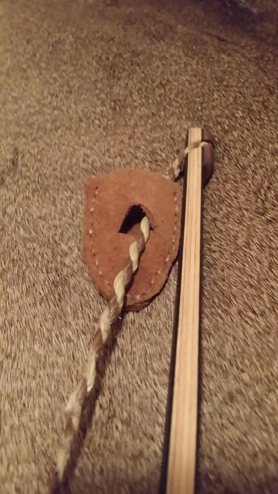 Handmade Traditional Archery Longbow Tip Protector Leather (only one)