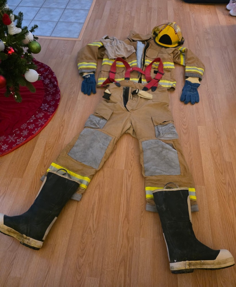 Firefighter turnout jacket and pants two sets one structural gear and one ARFF