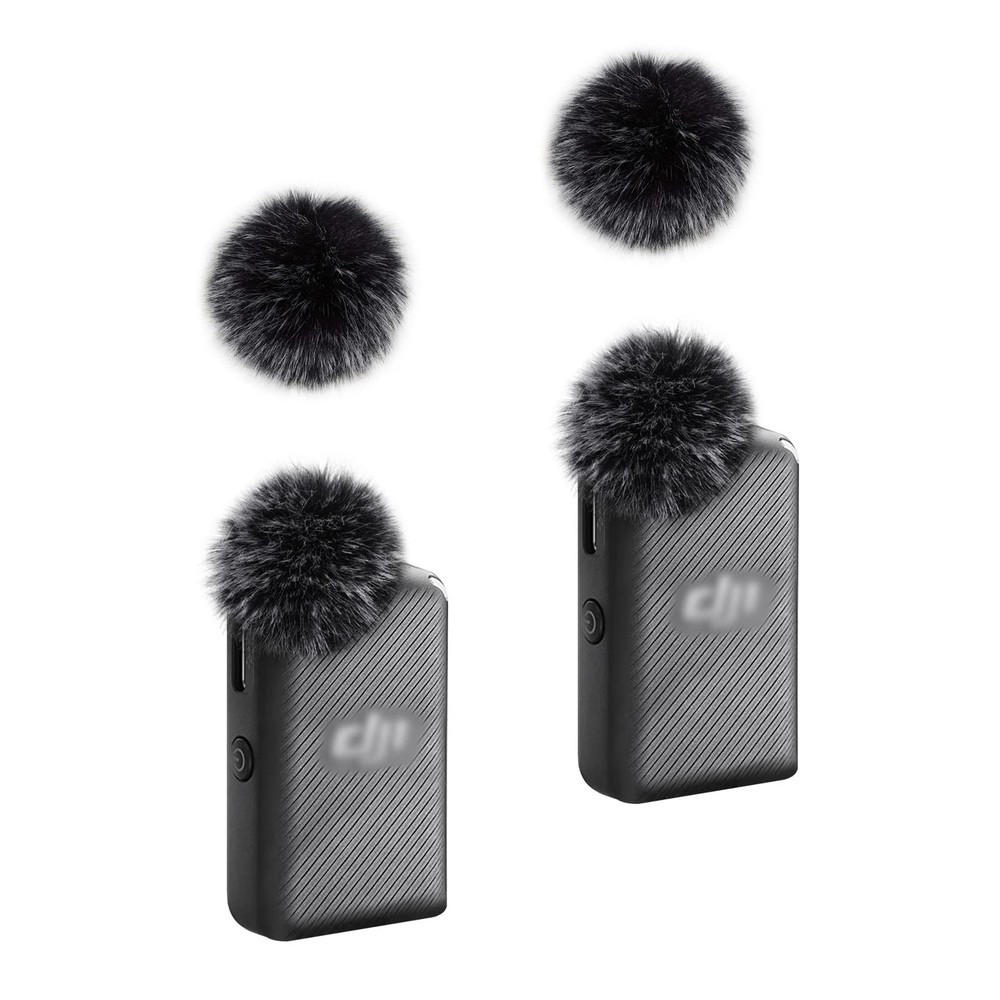 4-Pack Windscreens for DJI MIC Transmitters (TX) Wind Muff, Wireless