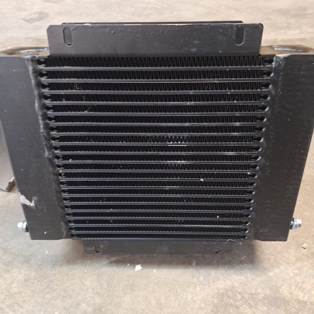 COOL-LINE Forced Air Oil Cooler AL5-1: 5 hp, 30 gpm Max. Flow, 377 psi