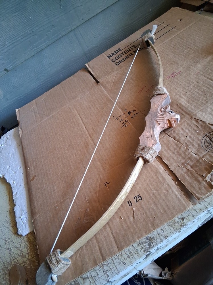 Handcrafted Bat Design Arrow  Bow