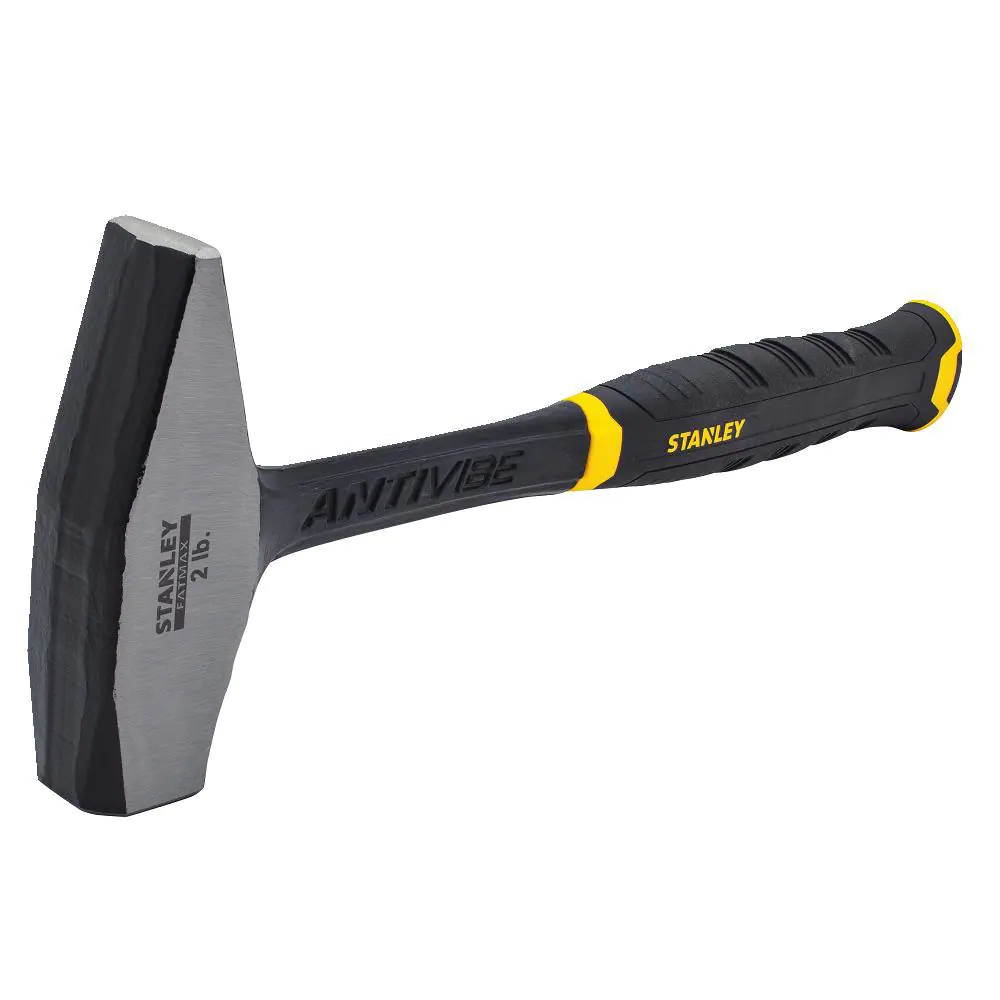 Stanley Blacksmith Hammer Striking AntiVibe Slip Resistant Handle FatMax 2 lbs