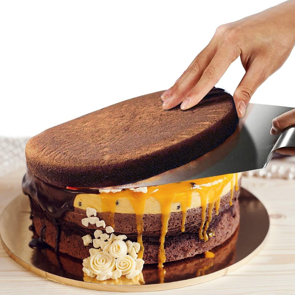 Stainless Steel Cake Customizing Decorating Serving 5pc set Cake Server Lifte...