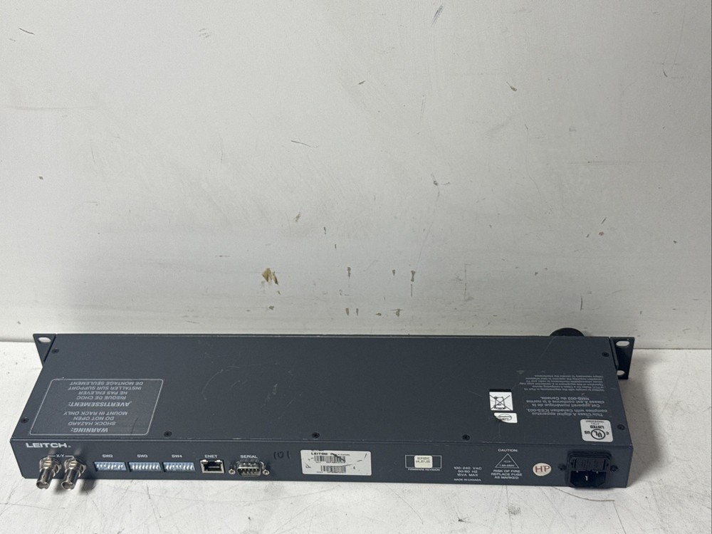 Harris Leitch ABA1E-XYP ABA1EXYp 1U Alphanumeric Break Away Remote Panel