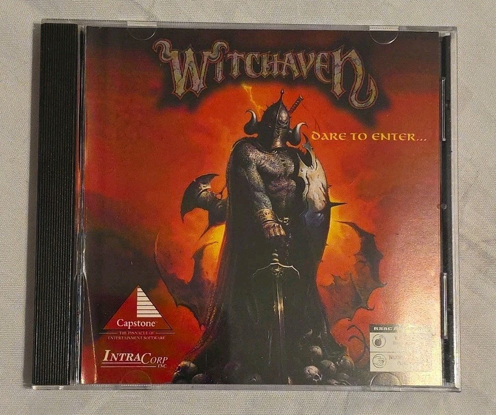 Witchaven PC CD dark medieval role-playing goblins demons magic game!