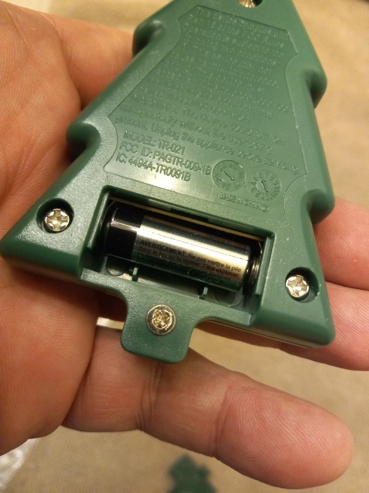 Treemote Wireless TR-021 Remote ONLY- Works - Includes A Battery