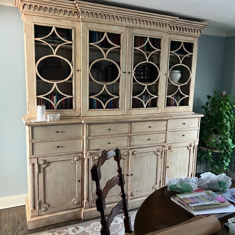 French Country Buffet with Secretary Pull Out