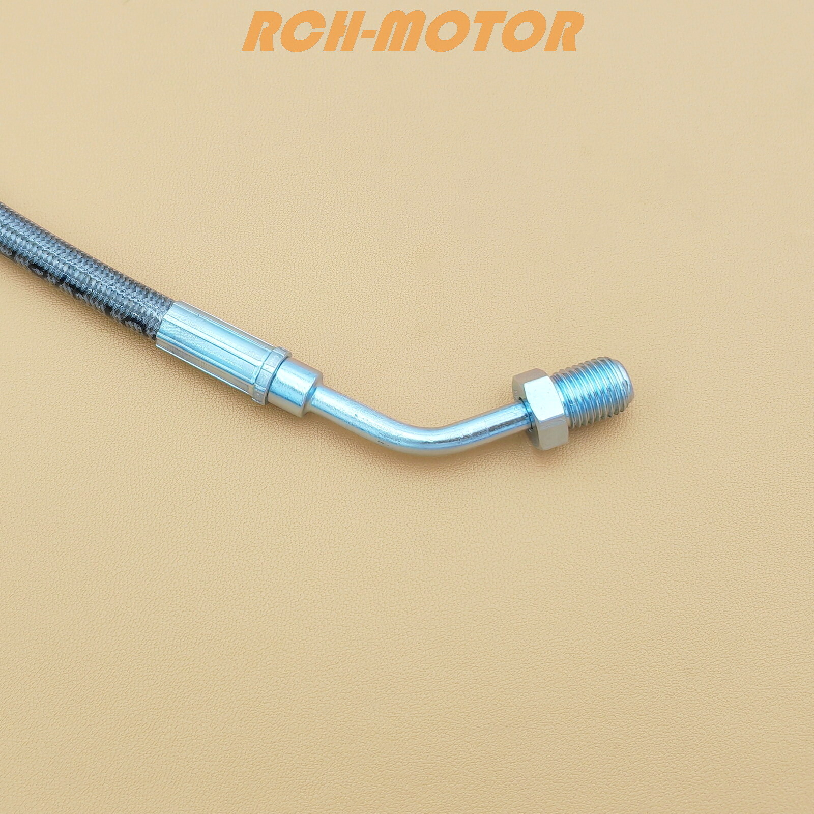 Front Braided Brake Master Cylinder Hose Line For Arctic Cat 250 300 2003-2004