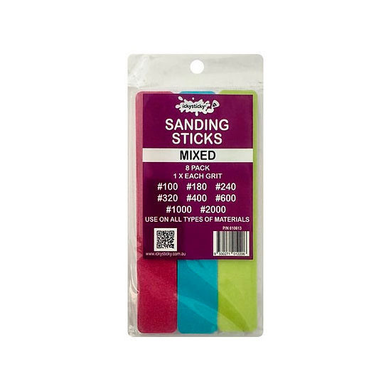 IckySticky Sanding Sticks - Mixed (8pcs)
