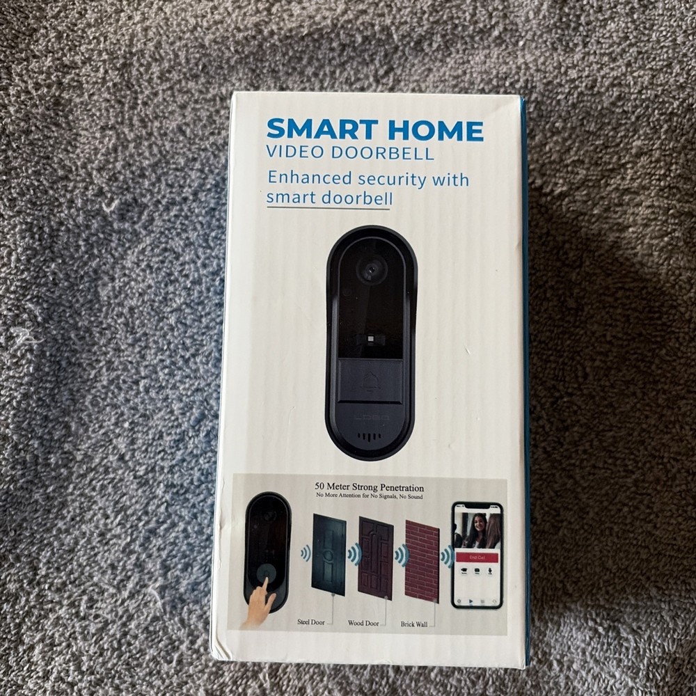 Smart Wireless WiFi Doorbell Camera Phone Door Ring Video Intercom Security Bell