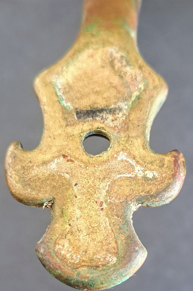 Antique Door Handle With Thumb Latch Solid Brass