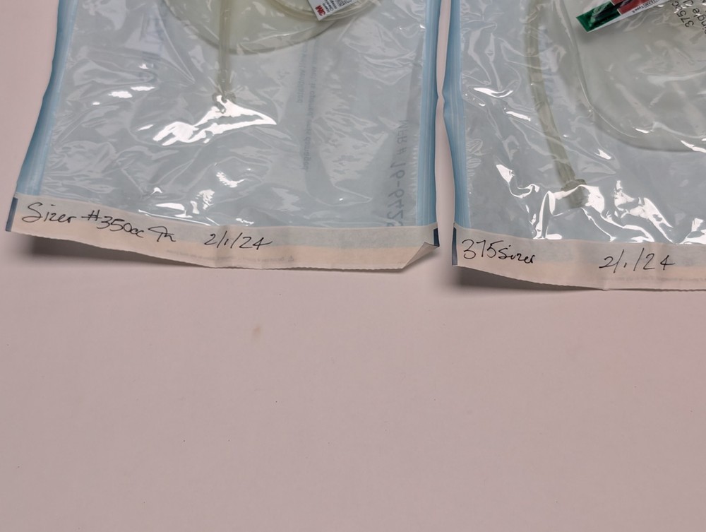 2 pcs. MENTOR 350CC & 375CC Silicon Sizer (USED).