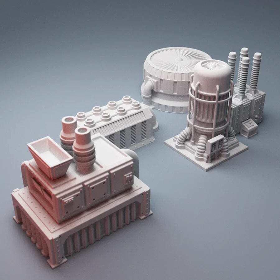 Starbase Epsilon Machinery - Grimdark Gothic Wargaming Tabletop