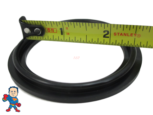 Hot Tub Spa 2" Heater or Pump Union Gasket Combo (1) 2 1/2" Lip & (1) 2 5/8" Lip