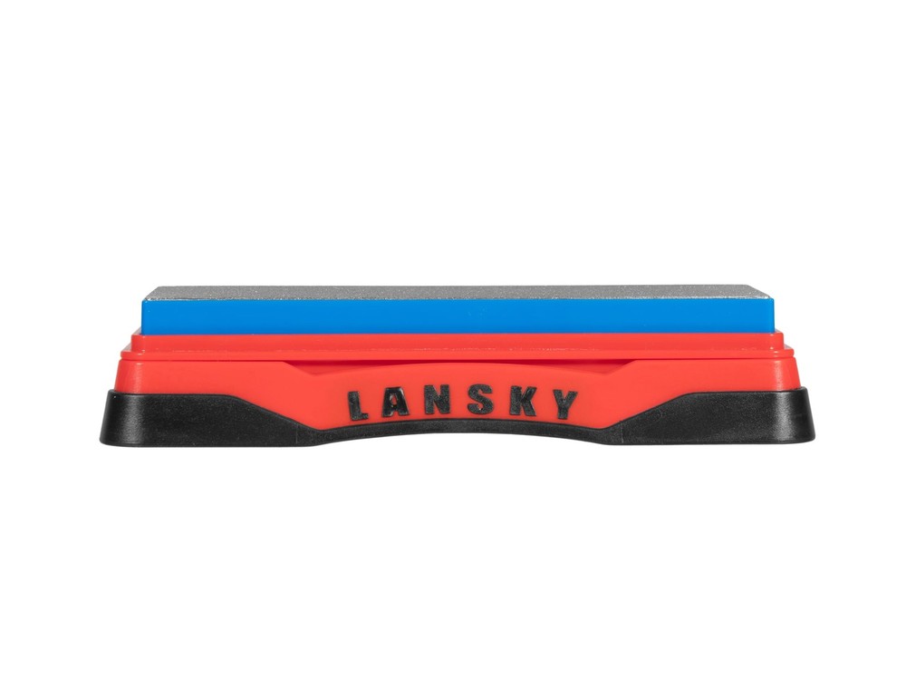 Lansky Double Side Diamond Benchstone 6x2 Medium Fine Grit Sharpening Stone