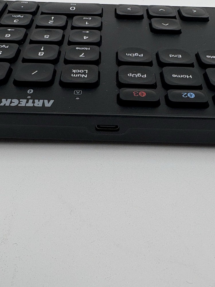 Arteck Universal Multi-Device Bluetooth Keyboard and Mouse Full Size Wireless