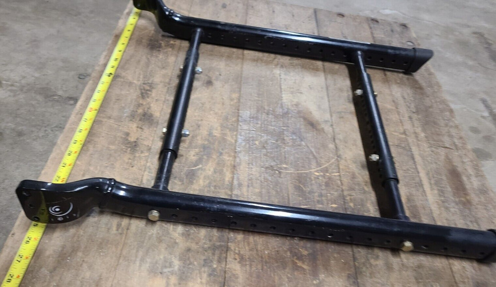 Quickie Iris Tilt Manual Wheelchair Base Side Frame Black